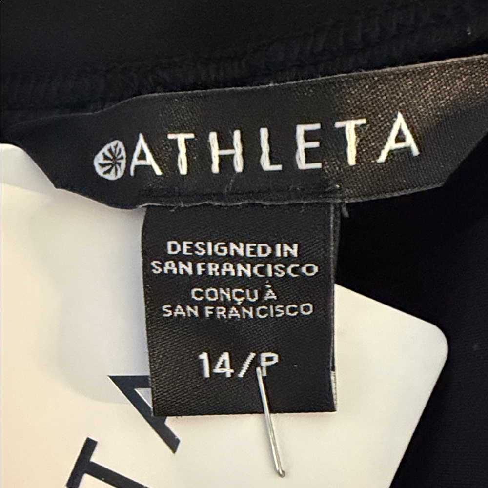 Athleta womans black ENDLESS PANT size 14P - Picture 3 of 4
